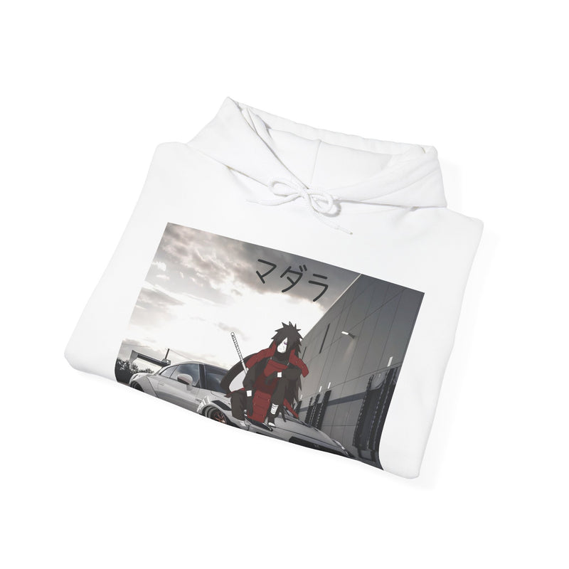Madara Gtr R35 Good Vibes White Hoodie Premium Unisex