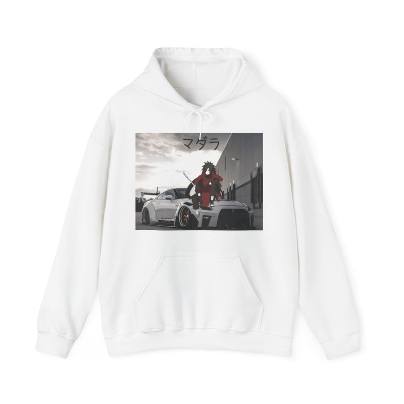 Madara Gtr R35 Good Vibes White Hoodie Premium Unisex