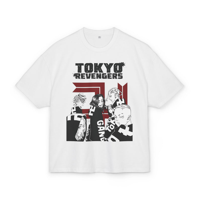 Tokyo Revengers Anime White Shirt Streetwear Premium 100% Airlume Cotton Unisex