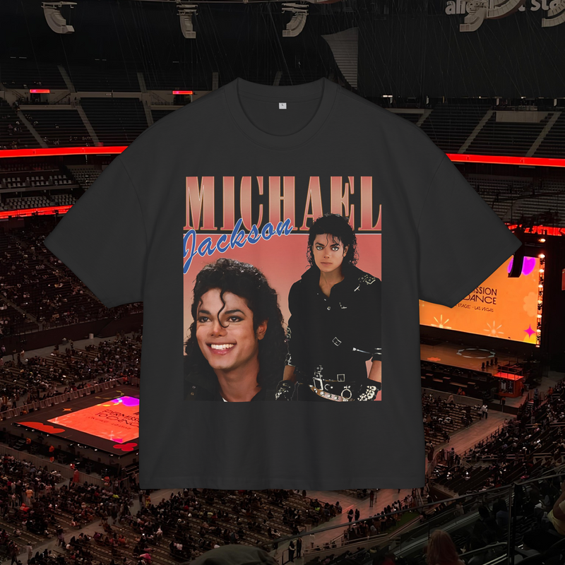 Michael Jackson King Of Pop Streetwear Shirt Premium 100% Airlume Cotton Unisex