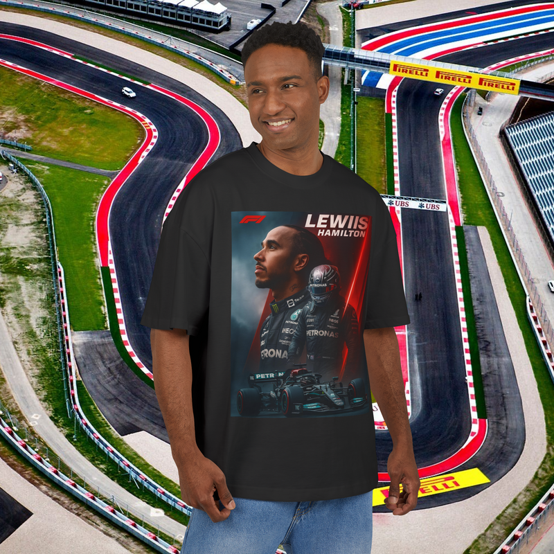 Lewis Hamilton Formula 1 Streetwear Shirt Premium 100% Airlume Cotton Unisex