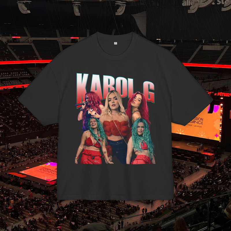 Karol G Bichota Red Streetwear Shirt Premium 100% Airlume Cotton Unisex