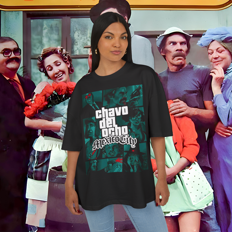 Chavo Del Ocho Serie Mexíco City Streetwear Shirt Premium 100% Airlume Cotton Unisex