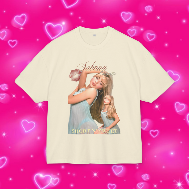 Sabrina Carpenter Off White Streetwear Shirt Premium 100% Airlume Cotton Unisex