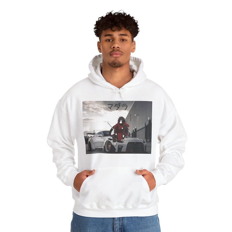 Madara Gtr R35 Good Vibes White Hoodie Premium Unisex