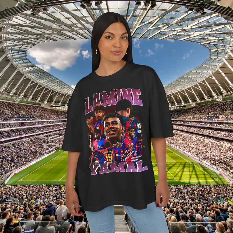 Lamine Yamal Football Streetwear Shirt Premium 100% Airlume Cotton Unisex