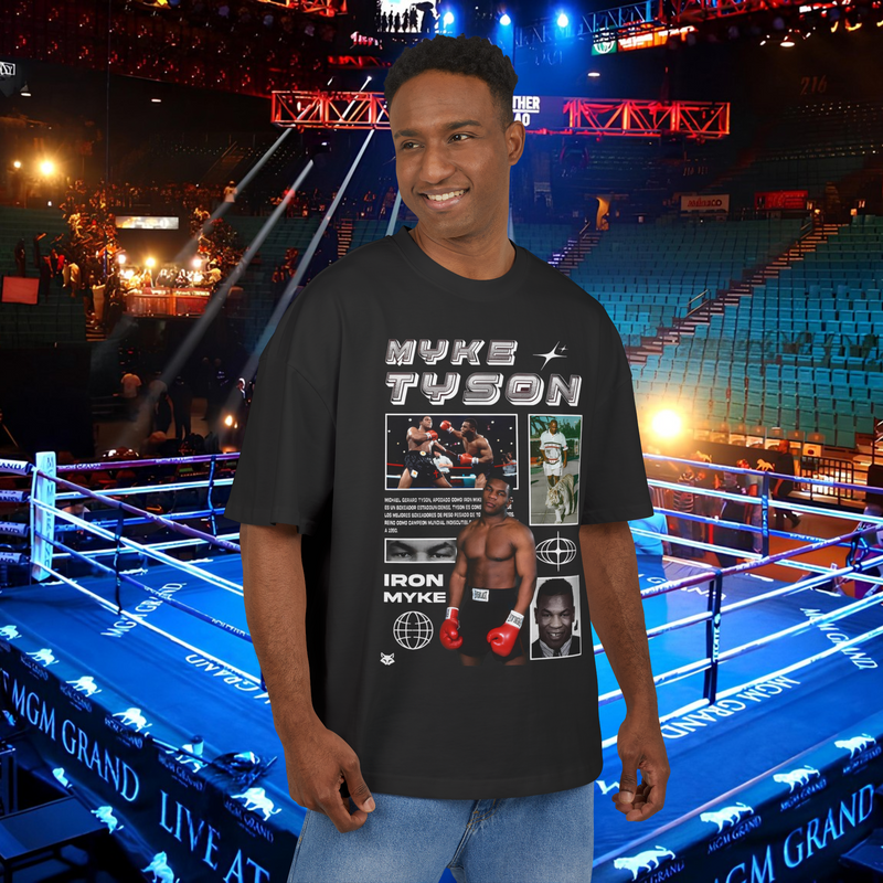 Mike Tyson Boxing Streetwear Shirt Premium 100% Airlume Cotton Unisex