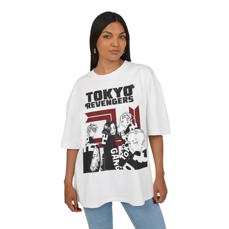 Tokyo Revengers Anime White Shirt Streetwear Premium 100% Airlume Cotton Unisex