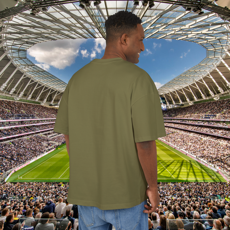 Neymar Junior Football Streetwear Shirt Limited Edition Olive Green And Black 100% Airlume Cotton Unisex