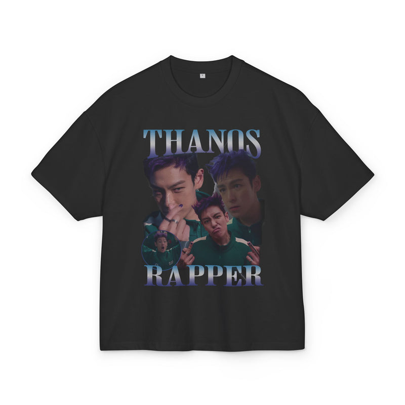 Thanos Rapper Round 6 Streetwear Shirt Premium 100% Airlume Cotton Unisex