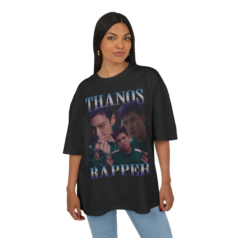 Thanos Rapper Round 6 Streetwear Shirt Premium 100% Airlume Cotton Unisex
