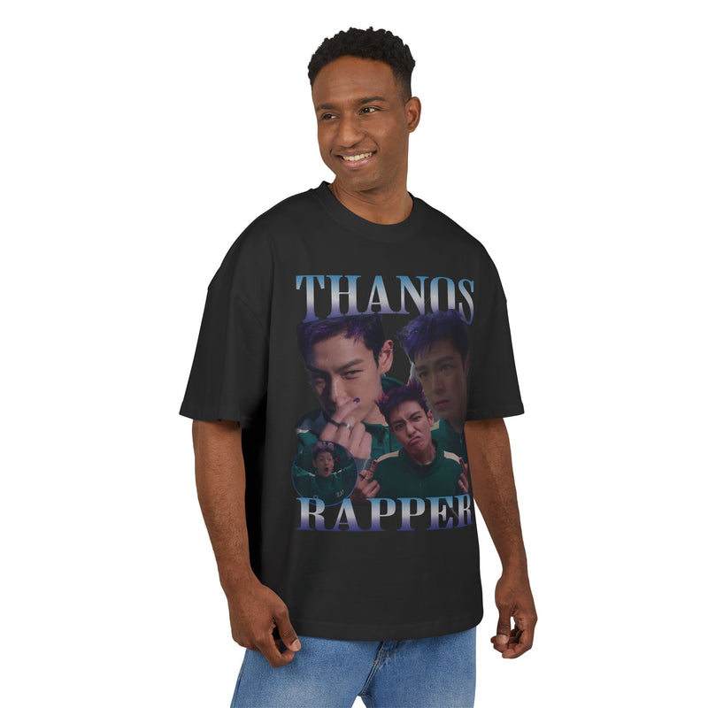 Thanos Rapper Round 6 Streetwear Shirt Premium 100% Airlume Cotton Unisex
